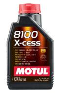 5W-40 1L X-CESS MOTUL - OLEJ MOTUL 5W40 1L 8100 X-CESS / A3/B4 / 502.00 505.00 / 229