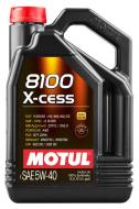 5W-40 5L X-CESS MOTUL - OLEJ MOTUL 5W40 5L 8100 X-CESS / A3/B4 / 502.00 505.00 / 229