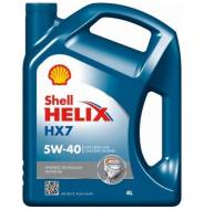 5W-40 4L HX7 SHELL - OLEJ SILNIKOWY 5W-40 4L HELIX HX7 SHELL API SL/CF,ACEA A3/B3