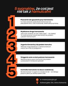 🛑 5 sygnałów, że coś jest nie tak z hamulcami