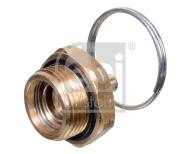 103098 FEBI - DRAIN VALVE WITH PULL RING AND O-RING
