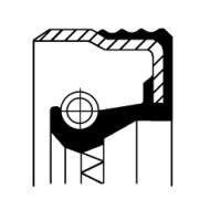 12017376B CORTECO - SIMER. PÓŁOSI OPEL ASTRA F 34X54X10