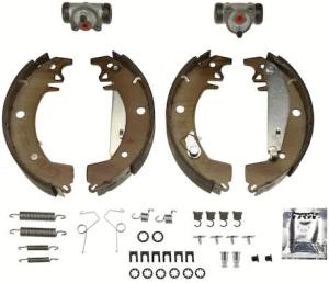 BK1024 TRW - ZASTAW SZCZĘK HAM.+ CYLINDERKI RENAULT TRAFIC BOX (T1, T3, T