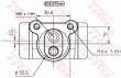BWN158 TRW - CYLINDEREK HAM. NISSAN TRADE,TRADE BOX,TRADE BUS,TRADE FLATB