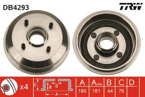 DB4293 TRW - BĘBEN HAM. ZASTĄPIONE PRZEZ: DB4028 TRW 