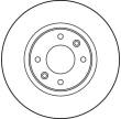 DF2796 TRW - TARCZA HAM. PEUGEOT P. 406 2,0-3,0 95-04