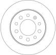DF4282 TRW - TARCZA HAM. HYUNDAI T. COUPE 01- 