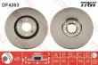 DF4363 TRW - TARCZA HAM. CITROEN P. C4/3008/308 1,6/2,0 B/HDI