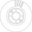 DF4813S TRW - TARCZA HAM. DB P. W204 07- 