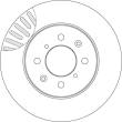 DF4825 TRW - TARCZA HAM. HONDA P. JAZZ 02-/08-/CITY 08- 258MM WYS. 39,2MM