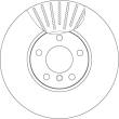 DF4852S TRW - TARCZA HAM. BMW P. X5/X6 2,0-3,0 D 06- 