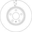 DF4866S TRW - TARCZA HAM. VW P. A4/A5 07-