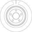 DF7328 TRW - TARCZA HAM. SUBARU T. IMPREZA 00- WRX/LEGACY 03- 3,0