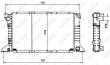 517373 NRF - CHŁODNICA WODY FORD TOURNEO 94- 