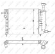 58814 NRF - CHŁODNICA CITROEN AX 1,0-1,4B -98