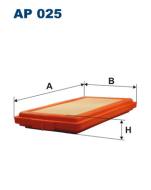 AP025 FILTR - FILTR POWIETRZA BMW 3 (E21), 3 (E30), 5 (E12), 5 (E28), 6 (E