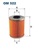 OM522 FILTR - FILTR OLEJU BMW 3 (E36), 5 (E34), Z3, Z4 (E85/E86)
