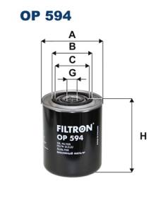 OP594 FILTR - FILTR OLEJU CITRO?N JUMPER I/II, FIAT ARGENTA, CROMA, DUCATO