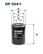 OP594/1 FILTR - FILTR OLEJU OPEL ARENA, MOVANO A, RENAULT LAGUNA I, MASTER,