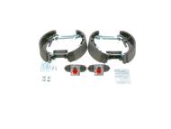 0204114582 BOSCH - ZESTAW SZCZĘK HAM. OPEL ASTRA/VECTRA 91-03 KPL. Z CYLINDERKA