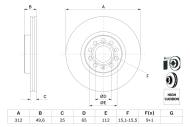 0986479058 BOSCH - TARCZA HAM. SKODA P. KAROQ/KODIAQ/OCTAVIA/SUPERB/YETI 1,0-3,