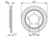 0986479486 BOSCH - TARCZA HAM. 