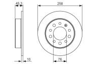 0986479697 BOSCH - TARCZA HAM. 