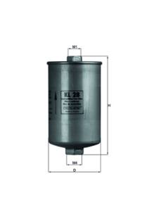 KL28 KNECHT - FILTR Audi, VW