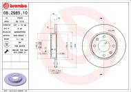08.2985.10 BREMBO - TARCZA HAM. PRZEDNIA/TYLNA PEUGEOT 106,205,306,405