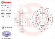 08.9975.2X BREMBO - TARCZA HAM. TYLNA XTRA REAR  MAZDA 