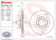 09.9132.10 BREMBO - TARCZA HAM. PRZEDNIA MITSUBISHI PAJERO SPORT 98- PRZÓD
