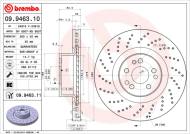 09.9463.11 BREMBO - TARCZA HAM. PRZEDNIA UV FRONT  MERCEDES-BENZ