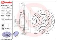09.B041.1X BREMBO - TARCZA HAM. TYLNA XTRA REAR  SUBARU 