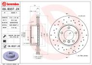 09.B337.2X BREMBO - TARCZA HAM. PRZEDNIA XTRA FRONT BMW/BMW (BRILLIANCE)