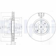 BG4002 DELPHI - TARCZA HAM. CITRO?N CITRO?N C4, C4 PICASSO / PEUGEOT 307