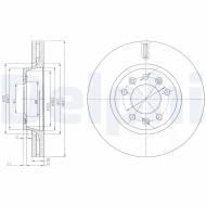 BG4084 DELPHI - TARCZA HAM. CITRO?N DISPATCH. JUMPY / FIAT SCUDO / PEUGEOT E
