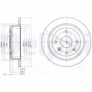 BG4091 DELPHI - TARCZA HAM. CHEVROLET LACETTI