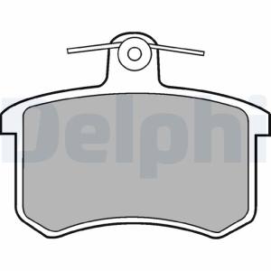 LP451 DELPHI - KLOCKI HAM. TYLNE WSZYSTKIE MODELE
