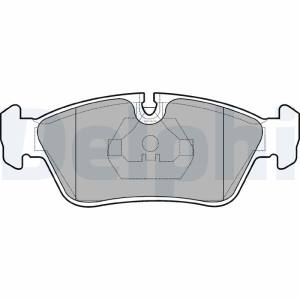 LP710 DELPHI - KLOCKI HAM. PRZEDNIE 
